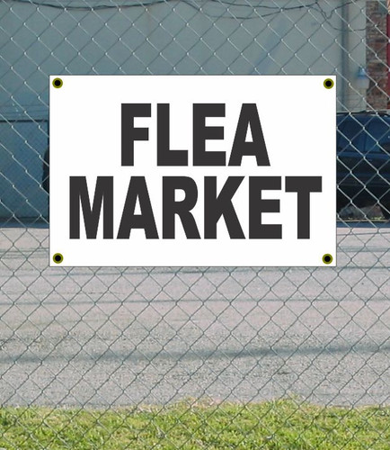2x3 flea market black white - flea, &