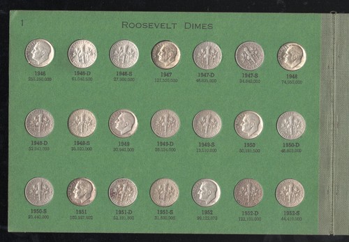 Complete silver roosevelt - complete!,