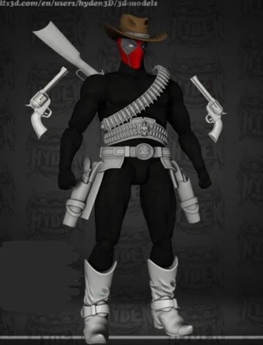 Cowboy deadpool armor kit 12 - armor,