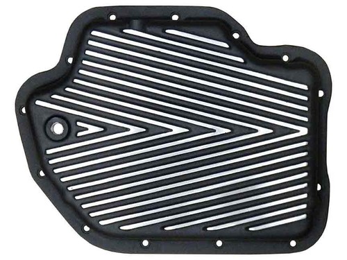 Turbo 400 alum trans pan - alum,