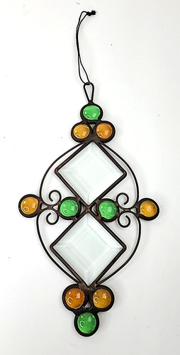 Vintage handcrafted suncatcher - handcrafted,