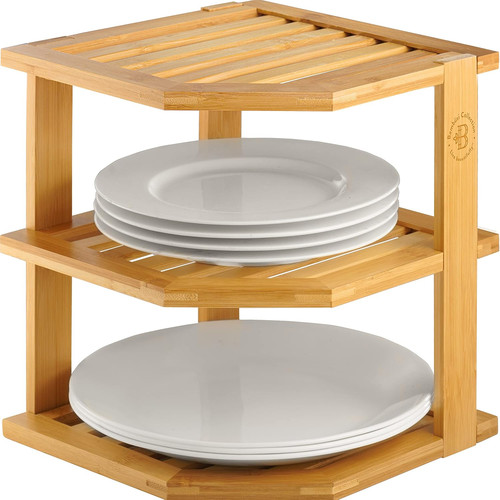 Tier corner shelf kitchen - corner, shelf,