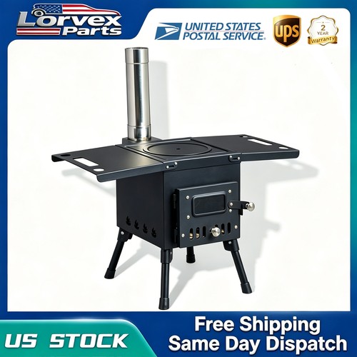 Camping wood stove - stove, stainless