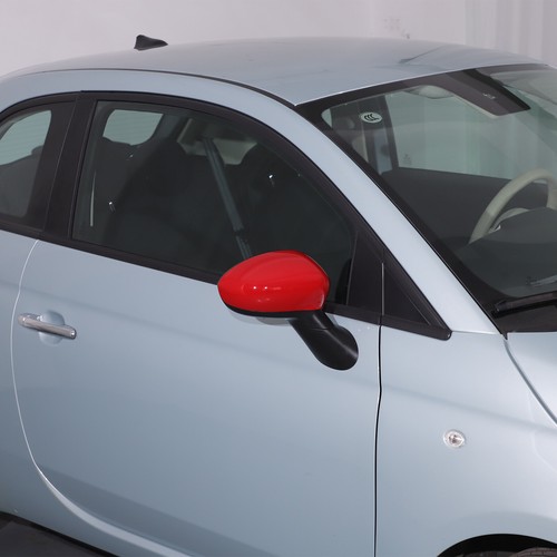 2pcs red side rear - view, mirror
