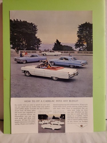 Advertisement 1964 cadillac - advertisement,