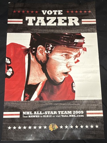 Tazer jonathan toews 11x17 - tazer,