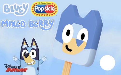 Bluey mixed berry ice - berry, cream