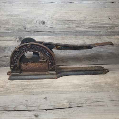 Antique tobacco cutter the - cutter,