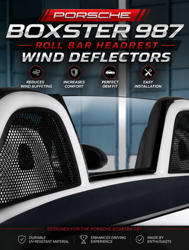 Porsche boxster 987 roll bar - 987,