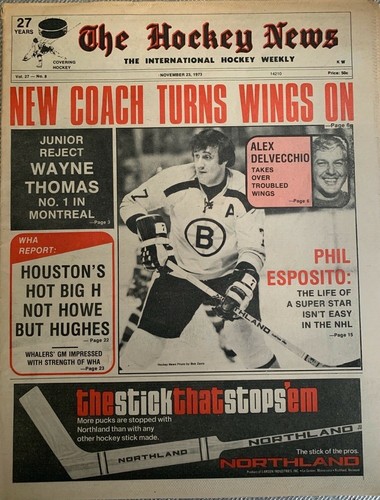 1973 the hockey news - the,