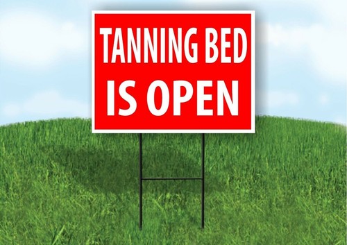 Tanning bed open red - bed,