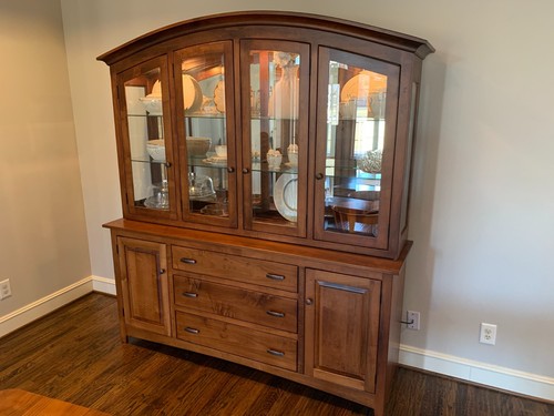 Amish made china cabinet - amish,