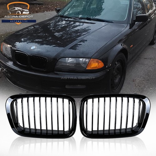 Gloss black front kidney - gloss, grill