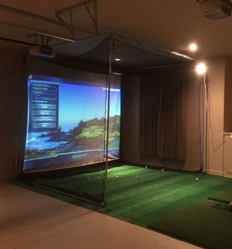 New golf simulator system - new,