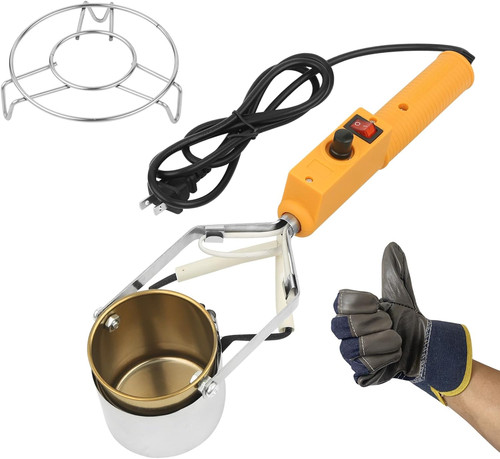 Lead melting pot - melting,
