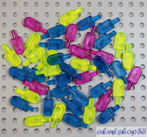 Lego popsicles pink yellow - -,