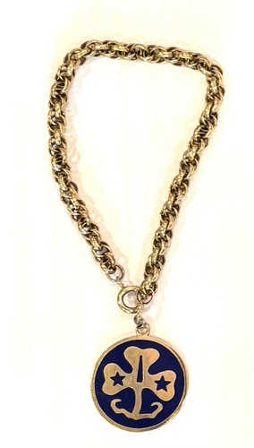 Vintage bracelet girl scout - girl,