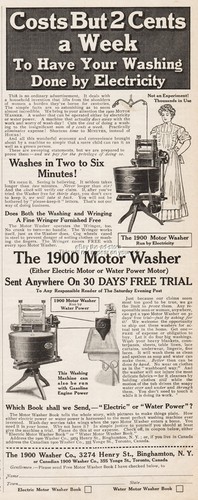 1909 1900 motor washer - 1900,