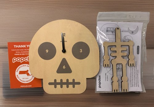 Popclox skeleton pendulum wall - skeleton,