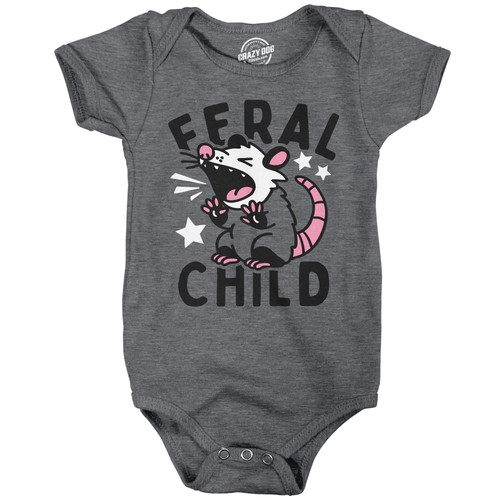 Feral child baby - feral,
