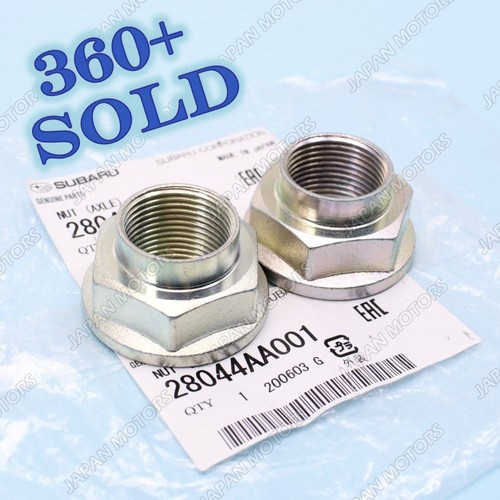 Two genuine subaru axle - two,