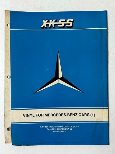 Vintage mercedes benz - mercedes, catalog