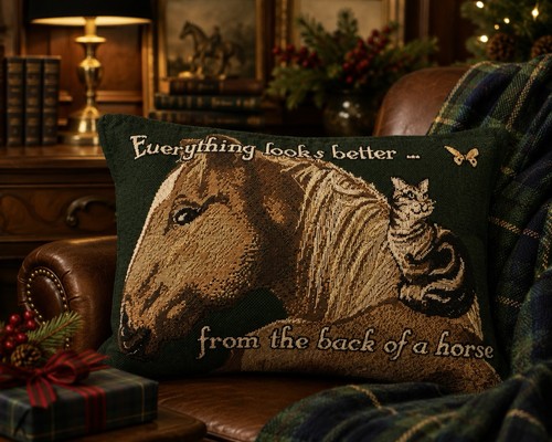 Tapestry accent pillow graphic - tapestry,