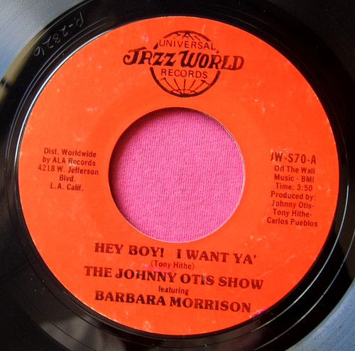 Johnny otis barbara morrison - johnny,