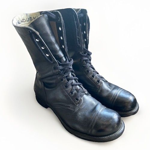 Leather jump combat boots - jump,