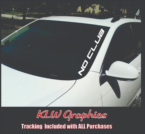 Club decal sticker - decal, car