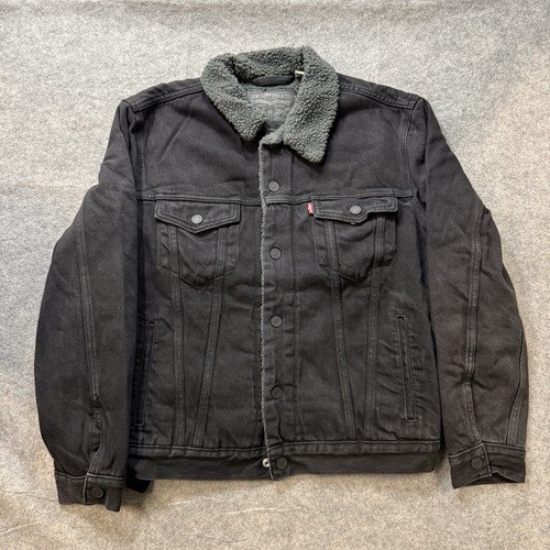 Levi sherpa trucker jacket - sherpa,