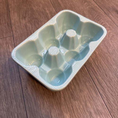 Ceramic egg holder turquoise - holder,
