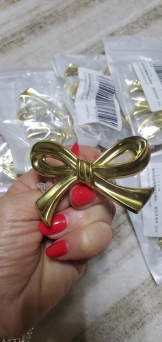 Brass bow shape - bow,