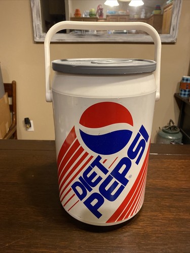 Vintage pepsi soda can - soda,