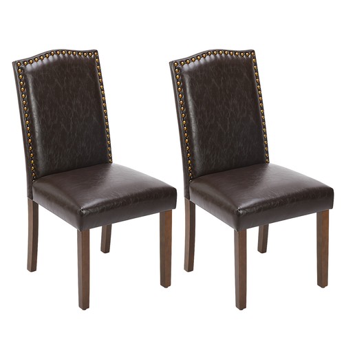 Set leather high backed - 2,