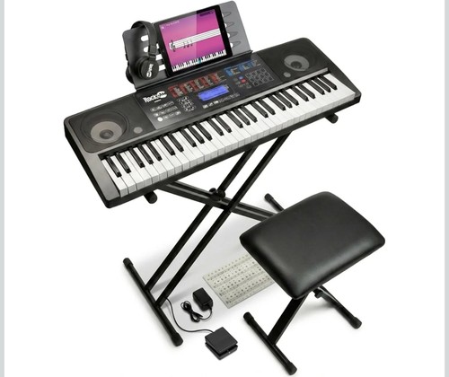 Rockjam keyboard piano with - 61,
