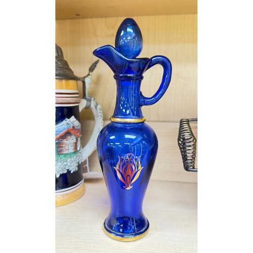 Vintage avon cobalt blue glass - cobalt,