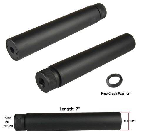 X28 tpi barrel - 7",