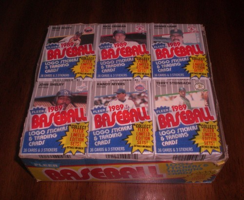 1989 fleer baseball cello pack - fleer,