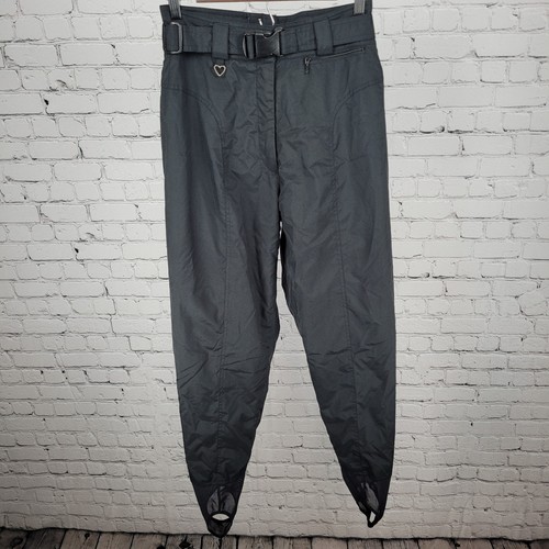 Vtg obermeyer black stilleto - black,