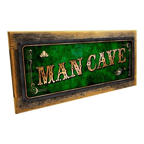 Green man cave metal - metal, sign
