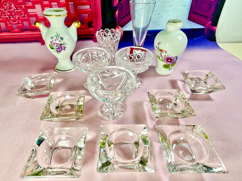 Pristine lot glass - pristine, of