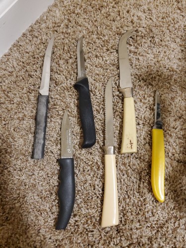 Vintage kitchen knives - vintage,