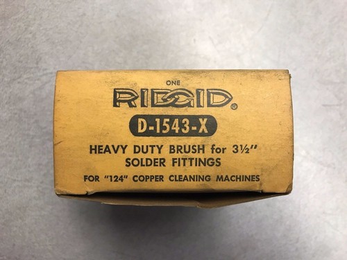 Ridgid fitting brush - 3, 1/2"