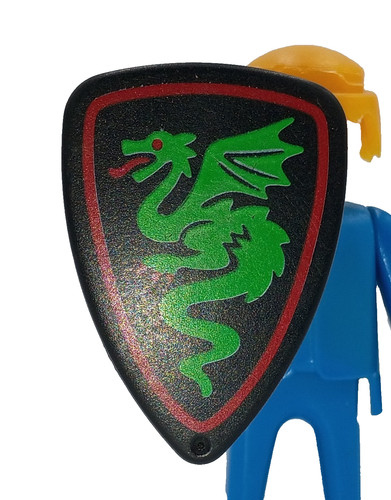 Playmobil shield green dragon - playmobil,