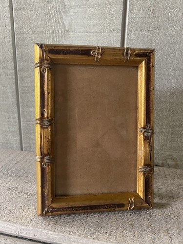 Vintage faux bamboo picture - bamboo,