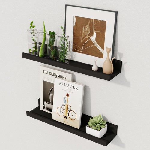 Floating shelves picture ledge - floating,