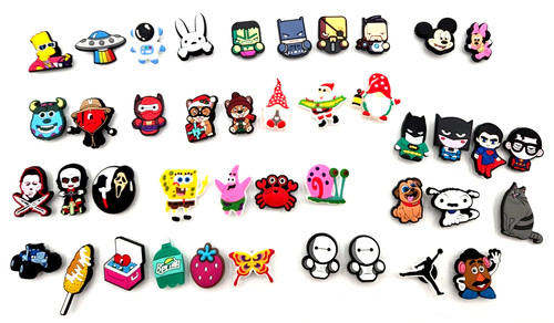 Lot shoe charms - lot, of