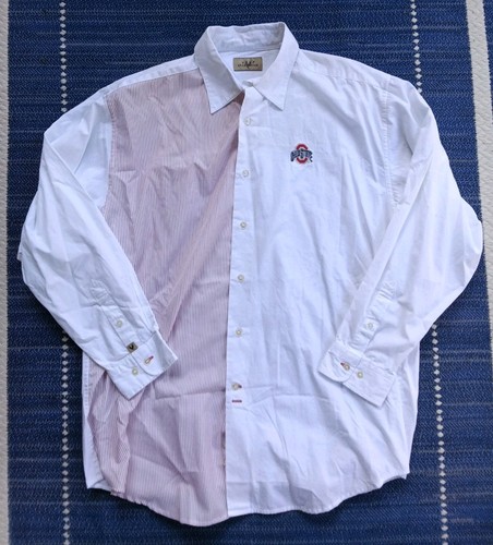 Ohio state button down long - ohio,