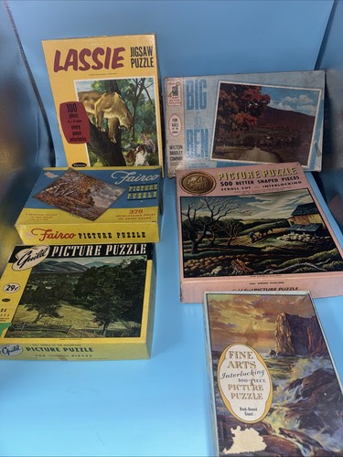 Lot vtg guild picture - guild,